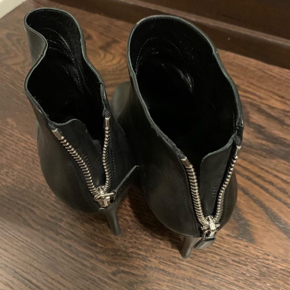 Prada Black Leather Booties with Box - Picture 8 of 8